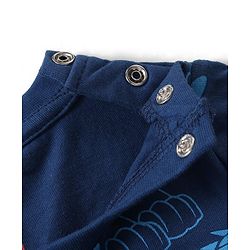 Babyhug Disney Cotton Half Sleeves T-Shirts With Lion King Graphics  Pack of 3 - Blue & White