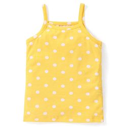 Babyhug 100% Cotton Knit Sleeveless Slip with Floral and Polka Dots Print Pack of 3 - Multicolor