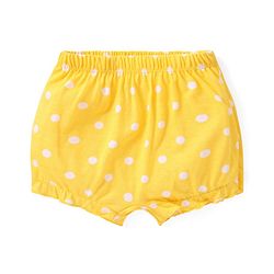 Babyhug 100% Cotton Knit Bloomers with Polka Dots & Floral Print  Pack of 3 - Multicolour