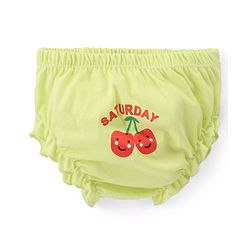 Babyhug 100% Cotton Knit Bloomers with Fruits Print Pack of 7 - Multicolor