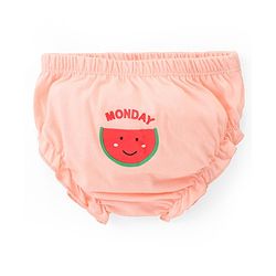 Babyhug 100% Cotton Knit Bloomers with Fruits Print Pack of 7 - Multicolor