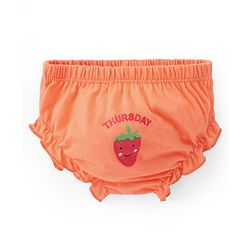 Babyhug 100% Cotton Knit Bloomers with Fruits Print Pack of 7 - Multicolor