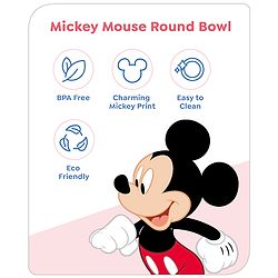 Babyhug Disney Mickey Print Round Bowl Blue -  180 ml
