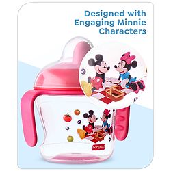Babyhug Hard Spout Baby Sipper Cup with Anti-Spill Design, Pink & Purple-150 ml | BPA Free | Twin Handle | Lightweight