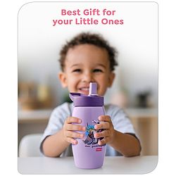 Babyhug Disney Spout Sipper with Frozen Print Purple - 420 ml