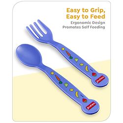 Babyhug Disney Feeding Set with Mickey Mouse & Friends Print - Blue