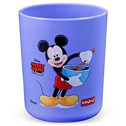 Babyhug Disney Feeding Set with Mickey Mouse & Friends Print - Blue