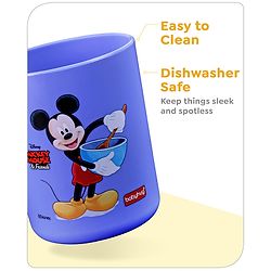 Babyhug Disney Feeding Set with Mickey Mouse & Friends Print - Blue