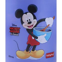 Babyhug Disney Feeding Set with Mickey Mouse & Friends Print - Blue