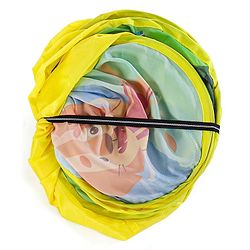 Babyhug Jump & Joy Jungle Animal Activity Ball Pool  Set With 50 Colourful Balls for Kids|Ball Pit for Kids 2+ Years |Birthday Gift for Kids|BIS Certified