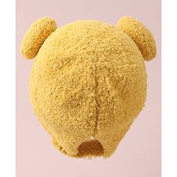Babyhug Woollen Cap with Applique - Yellow
