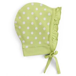 Babyhug 100% Cotton Cap with Knot Heart Print Pack of 2 - Pink & Green