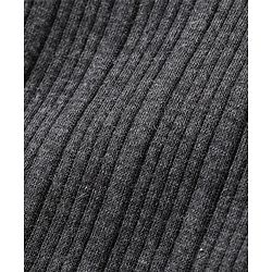 Babyhug Full Sleeves Thermal Wear Pullover Vest & Pant Set - Dark Grey