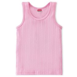 Babyhug Sleeveless Pull Over Thermal Vest -Pink