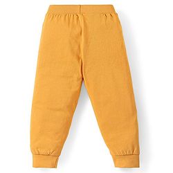 Babyhug Cotton Knit Full Length Lounge Pants with Text Print Pack of 3 - Multicolour