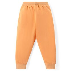 Babyhug Cotton Knit Full Length Lounge Pants Solid Colour Pack of 3 - Multicolour