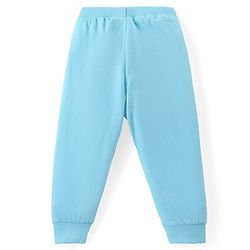 Babyhug Cotton Knit Full Length Lounge Pants Solid Colour Pack of 3 - Multicolour