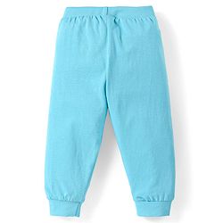 Babyhug Cotton Knit Full Length Lounge  Pants with Text Print Pack of 3 - Multicolour