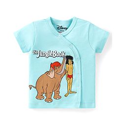 Babyhug Disney   Half Sleeves Jhabla With Jungle Book Graphics Pack of 3 - Blue Green & Orange