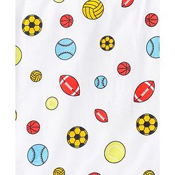 Babyhug Cotton Sleeping Bag Cum Carry Nest With Animals Print- Mint