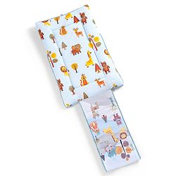 Babyhug Cotton Sleeping Bag Cum Carry Nest With Animals Print- Mint