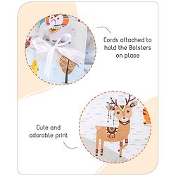 Babyhug Cotton Bedding Set Tribal Animal Print- Multicolor