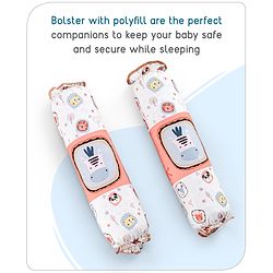 Babyhug Cotton Bedding Set Tribal Animal Print- Multicolor