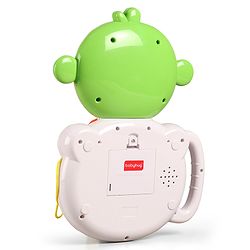 Babyhug Musical Monkey  Telephone Learning Toy|Baby Monkey with Sounds & Music|Role Play Fun Phone Toy for Kids|Educational Phone|Green