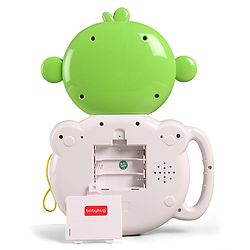 Babyhug Musical Monkey  Telephone Learning Toy|Baby Monkey with Sounds & Music|Role Play Fun Phone Toy for Kids|Educational Phone|Green