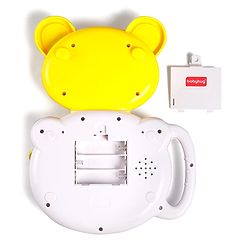 Babyhug Musical Monkey Telephone Learning Toy|Lights & Music|Role Play Phone Toy for Kids|Numbers|Shape & Color Recognition|Animal Names & Sounds|Math Quizzes|Addition & Subtraction|Red -12 Months+