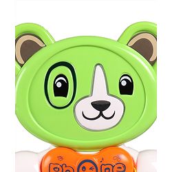 Babyhug Musical Monkey Telephone Learning Toy|Lights & Music|Role Play Phone Toy for Kids|Numbers|Shape & Color Recognition|Animal Names & Sounds|Math Quizzes|Addition & Subtraction|Yellow -12 Months+