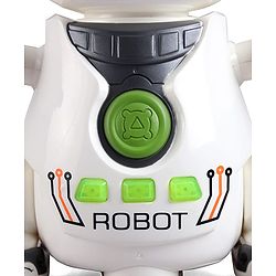 Babyhug Musical Dancing Robot Learning Toy for Kids with Lights and Music|Bump and Go Action| 360° Spinning Wheels and Fan|BIS Certified