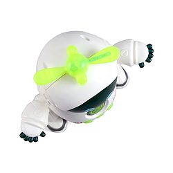 Babyhug Musical Dancing Robot Learning Toy for Kids with Lights and Music|Bump and Go Action| 360° Spinning Wheels and Fan|BIS Certified