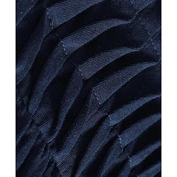 Babyhug Single Jersey Knit Full Sleeves Solid Colour Frock With Stockings - Navy Blue