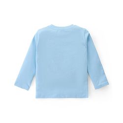 Babyhug Cotton Knit Full Sleeves T-Shirts With Bear & Text Graphics Pack of 3 - Multicolor