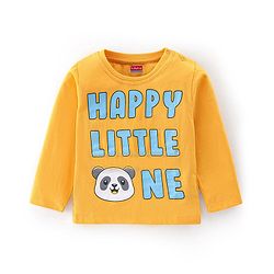 Babyhug Cotton Knit   Full Sleeves T-Shirts with Striped & Animal Print Pack of 7 - Blue Yellow & Red