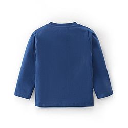 Babyhug Cotton Knit   Full Sleeves T-Shirts with Striped & Animal Print Pack of 7 - Blue Yellow & Red