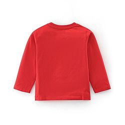 Babyhug Cotton Knit   Full Sleeves T-Shirts with Striped & Animal Print Pack of 7 - Blue Yellow & Red