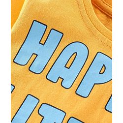 Babyhug Cotton Knit   Full Sleeves T-Shirts with Striped & Animal Print Pack of 7 - Blue Yellow & Red