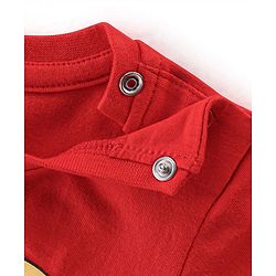 Babyhug Cotton Knit   Full Sleeves T-Shirts with Striped & Animal Print Pack of 7 - Blue Yellow & Red