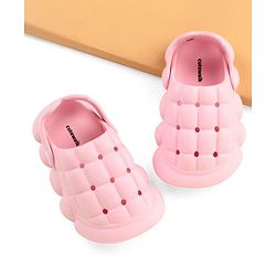 Cute Walk by Babyhug Clogs with Back Strap Closure - Pink