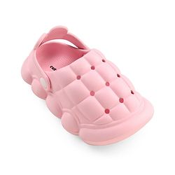 Cute Walk by Babyhug Clogs with Back Strap Closure - Pink