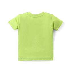 Babyhug Cotton Knit Half Sleeves Text Printed T-Shirt & Shorts Set - Multicolor