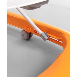 Babyhug Baby Walker with Parental Handle and Musical Toy Tray - Blue