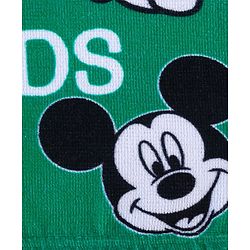 Babyhug Disney Terry Cotton Face Towel Mickey Mouse Print Pack of 2 - Multicolor