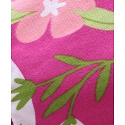 Babyhug Cotton Knit Full Length Lounge Pants with Polka Dot & Floral Print Pack of 2 - Yellow & Pink