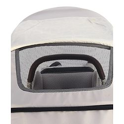 Babyhug Premium Stroller with Reversible Seat and Aluminium Frame - Grey