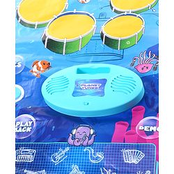 Babyhug 9 in 1 Musical Mat with Piano Keyboard And Drum Sound - Blue