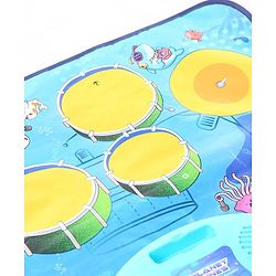 Babyhug 9 in 1 Musical Mat with Piano Keyboard And Drum Sound - Blue
