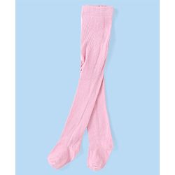 Babyhug Poplin Woven Half Volume Sleeves Frock With Sling & Legging - Pink